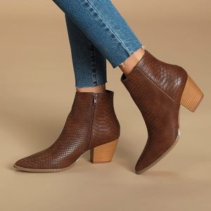 Brown Booties